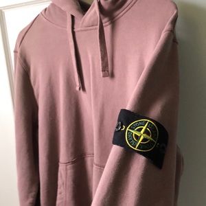 Stone Island Mauve Hoodie